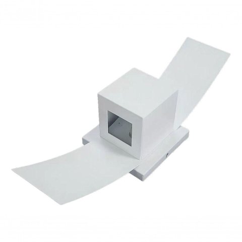 Arandela 2209 2 Fachos Aba Box Branca para 1 Lampada G9 Bivolt All Lux