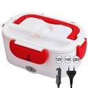 Ver imagem 2 de Marmita Lancheira Elétrica Lorben Aquecedor Alimentos Tomada 110v-220v e Plugue Carro 12v