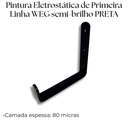 Ver imagem 6 de Suporte de Parede Decorativo Tipo U Multiuso Aço Resistente Gancho Moderno Mangueira Escada