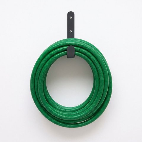 Suporte de Parede Decorativo Tipo U Multiuso Aço Resistente Gancho Moderno Mangueira Escada
