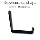 Ver imagem 3 de Suporte de Parede Decorativo Tipo U Multiuso Aço Resistente Gancho Moderno Mangueira Escada