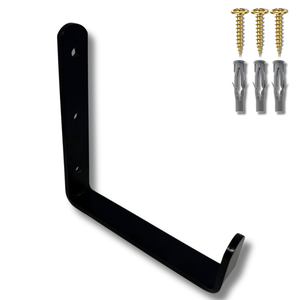 Suporte de Parede Decorativo Tipo U Multiuso Aço Resistente Gancho Moderno Mangueira Escada