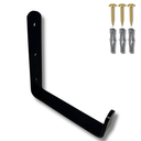 Ver imagem 1 de Suporte de Parede Decorativo Tipo U Multiuso Aço Resistente Gancho Moderno Mangueira Escada