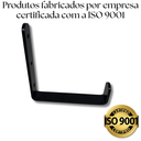 Ver imagem 2 de Suporte de Parede Decorativo Tipo U Multiuso Aço Resistente Gancho Moderno Mangueira Escada
