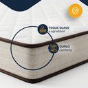 Ver mais imagens de Colchão de Espuma Casal D45 Double Comfort 138x188x20cm