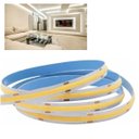 Ver imagem 1 de Fita LED COB 6500K 12v IP20 5 Metros 18w Sanca Espelho Teto Rebaixado Gesso Iluminaçao Profissional