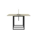 Ver mais imagens de Plataforma Dupla Escrivaninha Tub Corporativa Light 4 Lugares 240cm Industrial Castanheira Natural e Preto Cinza/Marrom