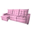 Ver imagem 2 de Sofa 3 Lugares Retratil e Reclinavel Julia 2.82 Cm Rosa