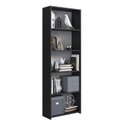 Ver imagem 3 de Estante para Livros Multiuso Organizadora Alta 63cm Funcionale MO060 Art In Móveis - Preto