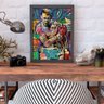 Quadro Decorativo Quarto Elegante Pintura Pop Boxe Grafite - 4