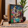 Quadro Decorativo Quarto Elegante Pintura Pop Boxe Grafite - 5