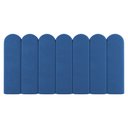 Ver imagem 3 de Painel Cabeceira Cama Box Solteiro Lana 100cm Suede Azul - Desk Design