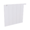 Ver imagem 2 de Acabamento de Poliestireno Branco P/lambri Santa Luzia