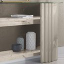 Ver imagem 6 de Aparador Para Sala 3051 Calacata Off White Madetec