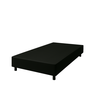 Base Cama Box Solteiro Preto com Colchão D28 - 3