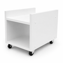 Ver imagem 1 de Carrinho para Cpu Desktop Suporte Nobreak Gabinete Rodinhas - Branco