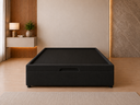 Ver imagem 5 de Cama Box Baú Casal com Encaixe para Colchão e Puxador Embutido:Preto