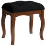 Banqueta Madeira Maciça Estofada Design Inglês - para Quarto Banqueta Libriane - 1