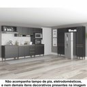 Ver imagem 1 de Conjunto Armários de Cozinha Modulada 8 Peças 2,80m + 1,60m Cj30-018 Semplicitá Móveis