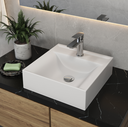 Ver imagem 1 de Cuba Sobreposta Nanda - Mármore Sintético Banheiro