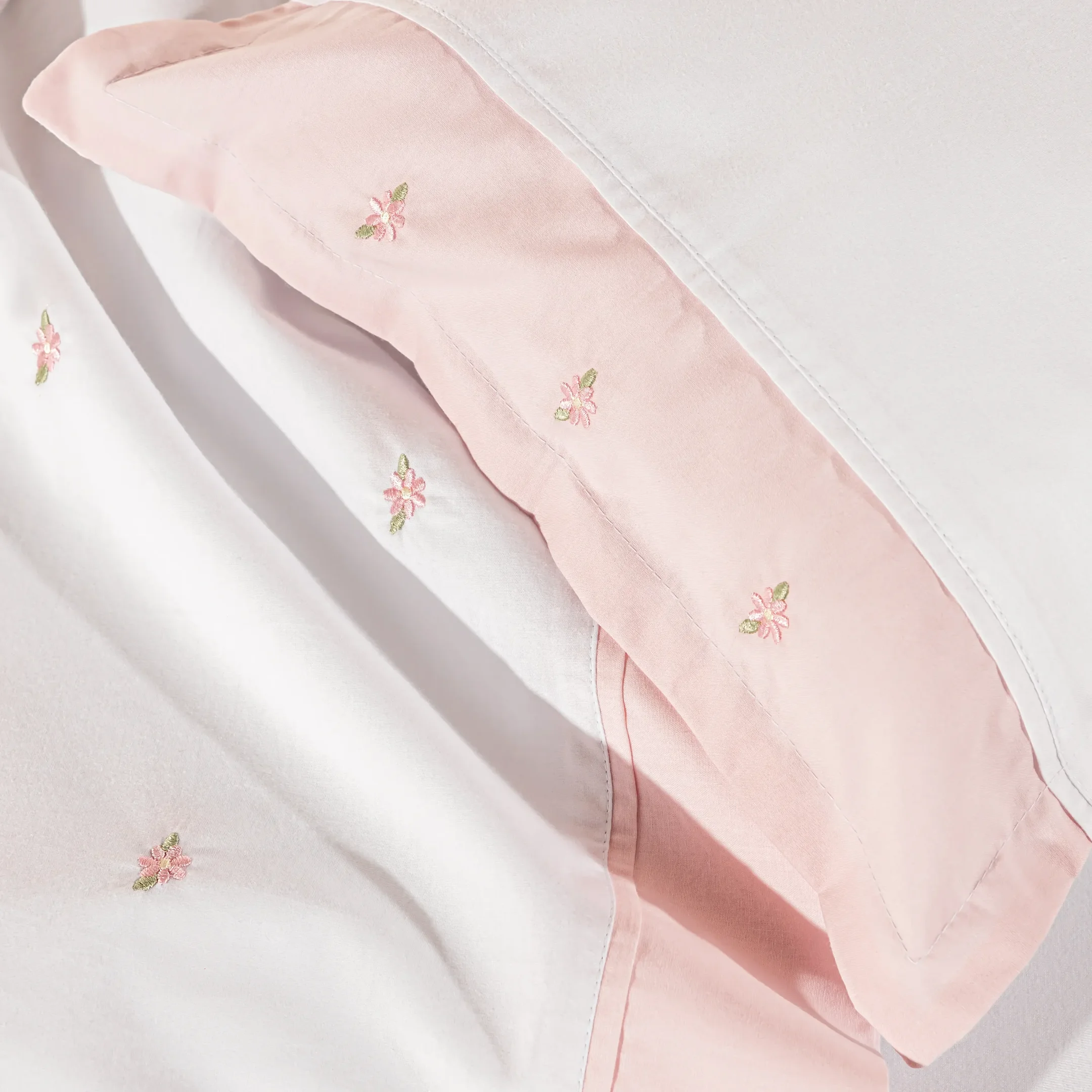 Combo Enxoval Arco-íris Bordado | 6 Peças | Berço Americano - 4