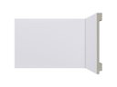 Ver imagem 1 de Rodape de Poliestireno 15cm Branco B157 Liso - Santa Luzia