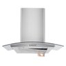 Coifa de Parede 90 Cm Inox e Vidro Curvo Residencial Cozinha Depurador Exaustor Agratto Cpv90 - 3