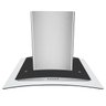 Coifa de Parede 90 Cm Inox e Vidro Curvo Residencial Cozinha Depurador Exaustor Agratto Cpv90 - 2