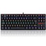 Teclado Mecanico Gamer Redragon Daksa Preto Rkeyboard SWITCH RED K576R-1 - 1