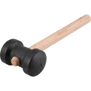 Martelo de Borracha 60mm Preto Nove54