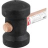 Martelo de Borracha 60mm Preto Nove54 - 5