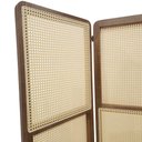 Ver imagem 2 de Biombo Ricco 2 Folhas Madeira com Palhinha Imbuia