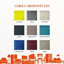 Ver imagem 5 de Sofá Orgânico 2 Lugares C/2 Almofadas Curvo Sala Recepção Amsterdã Suede Azul Turquesa - Montanari's