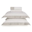 Ver imagem 1 de Jogo de Cama King Trussardi 400 Fios Cetim 100% Algodão Egípcio San Marco Marmo