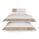 Ver imagem 4 de Jogo de Cama King Trussardi 400 Fios Cetim 100% Algodão Egípcio San Marco Marmo