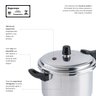 Panela de Pressão Fechamento Externo 4,5l Polido Nacional - 6