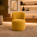 Ver imagem 2 de Poltrona Decorativa Bia Orgânica Veludo Recepção Sala Estar Quarto