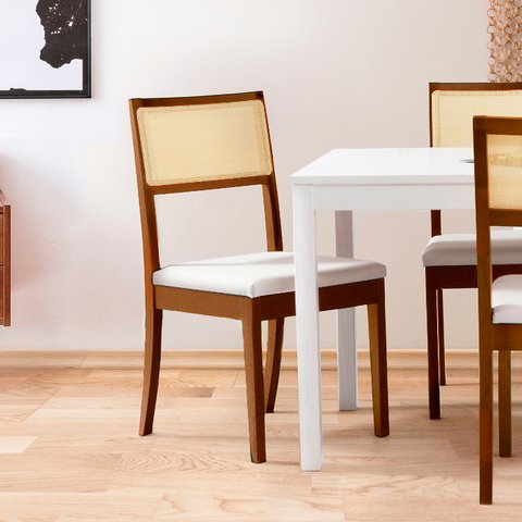 Cadeira Madeira Maciça Tiê CabeCasa MadeiraOriginals