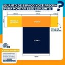 Ver imagem 2 de Conjunto Guarda Roupa Modulado e Cabeceira Casal 4 Peças Sauá CabeCasa MadeiraOriginals