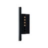 Interruptor Smart Zigbee Touch 2 Preto Ezs 1002 4850048 - 4