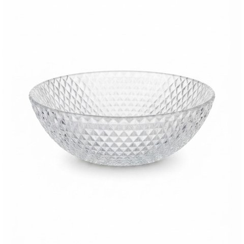 Tigela Bowl Redonda de Vidro 500ml para Cozinha e Mesa Posta