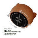 Ver imagem 5 de Conjunto 2 Poltronas Orgânica Atemporal Base Giratória Eloah Bouclé Italiano Terracota