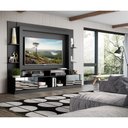Ver imagem 7 de Estante com Espelho para TV até 65" Multimóveis Oslo FG3390 Preta