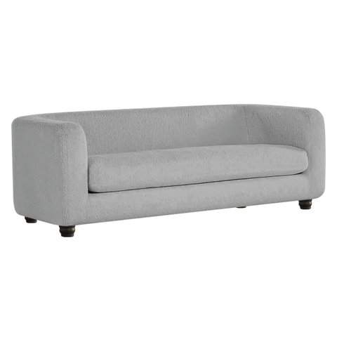 Sofá 3 Lugares Luxo Recepção Escritorio Sala Veneza 180cm Linho