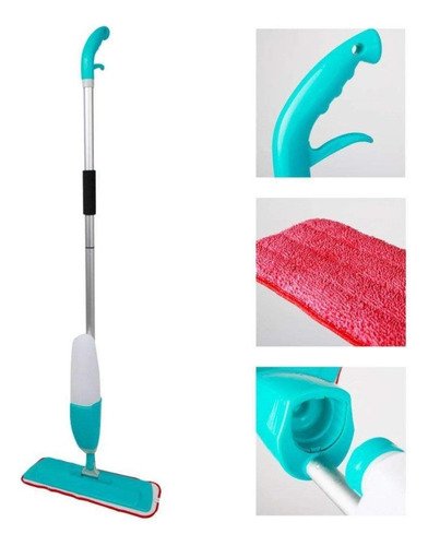 Rodo Esfregão Mágico Healthy Spray Mop Magic Wheel Refil - 2