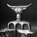 Ver imagem 3 de Kit Petisqueira Sg 13 Peças - Garfo Bad Bull e 12 Garfinhos com Cepo