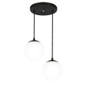 Ver imagem 1 de Lustres Pendentes Duplo Orby Bolinha Preto