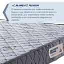 Ver imagem 6 de Colchão de Casal Espuma D-28 100% Poliéster 138cm X 23 Supremo América Colchões