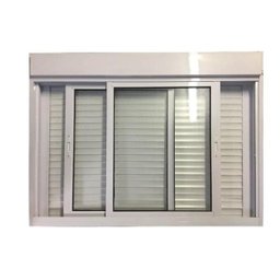 Janela Veneziana Integrada Alumínio Branco 120 x 150 - 1