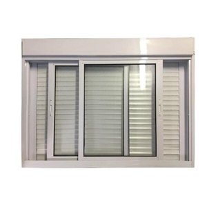 Janela Veneziana Integrada Alumínio Branco 120 x 150